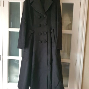 [Vintage] 90s asymmetry wool-Coat 日本製 Mitsuhiro Matsuda Vintage 1980s Blue Green Knit Wool Cropped