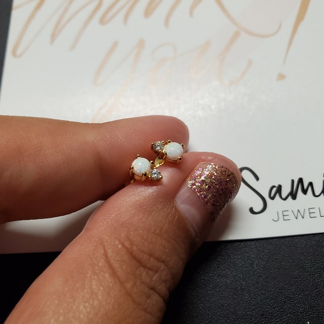 View Earrings by SamiJEWELS on Etsy