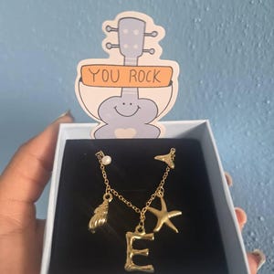 Review photo by Maria for Personalized Ocean Bliss Necklace
