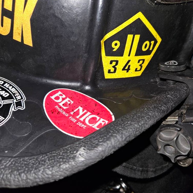 Call 911 Standard Black Reflective Vinyl Decals – Fire Safety Decals
