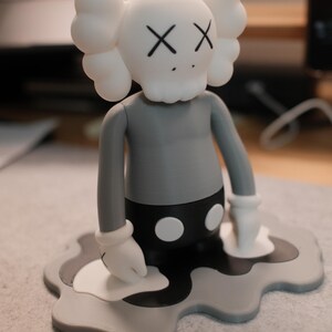 Kaws Figurine | 3D Printed Custom Art Toy Figurine | Pop Art
