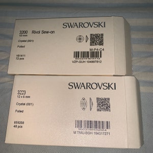 Swarovski Two Component Epoxy Resin Glue AB Adhesive CG 500-35 2x25g ...