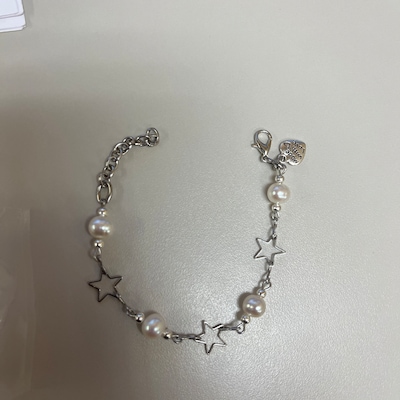 Luna Pearl Open Cuff Bracelet main image 0