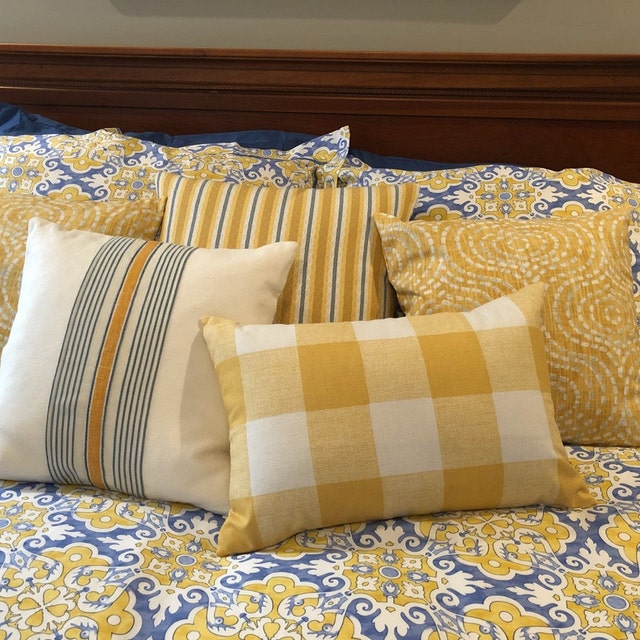 Brown Paisley Pillow Covers Brown Pillow Brown Decorative Etsy