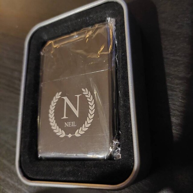 Accendini Personalizzati Con Incisione, Ricaricabili, Set Regalo Con Scatola – Regali Di Nozze Per Testimone Di Nozze, Testimone Dello Sposo E Usciere - Italia - Foto 5