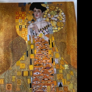 グスタフ・クリムト、黄金の女、黄金の女、アデーレ・ブロッホ