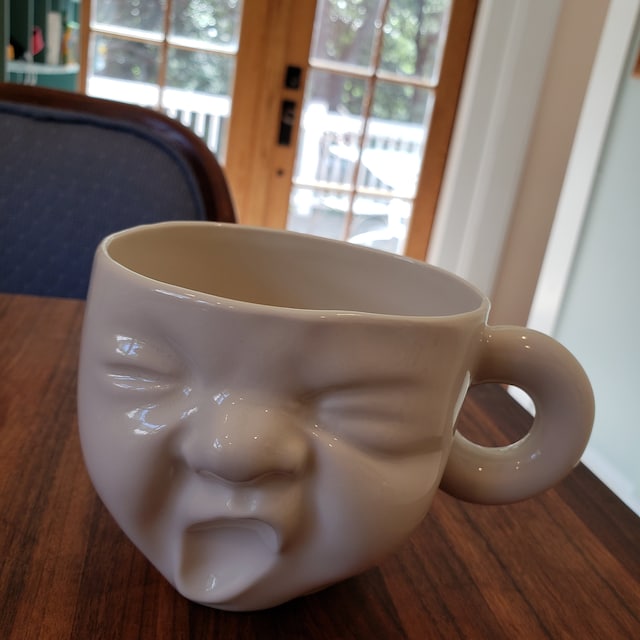 Face Mug Pottery Coffee Mugs Ceramic Mug Handmade New Job Gift Porcelain Cup  Funny Coffee Mug Coffee Cup Long Distance Gift New Home Gift 