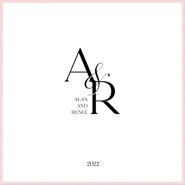 Elegant Wedding Monogram, Premade Wedding Logo Design, Wedding ...