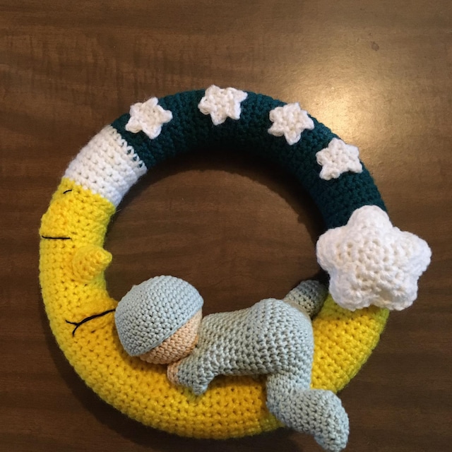 Baby Sleeping Amigurumi