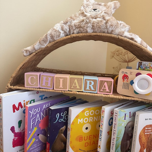 Wudly Wooden Lowercase Alphabet Puzzle Board for Kids