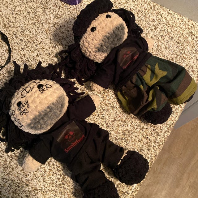 KRY 「DOLLS」 Crochet SB Dolls - Etsy