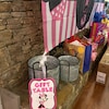 Minnie Mouse Birthday Party Sign, PINK Gift Table Sign Party Decoration ...