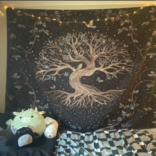 Tree of Life Tapestry Wall Hanging Decor Tapestries for Room - Etsy