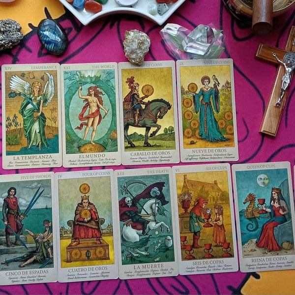 ORACLE RUNES TAROT - to Learn to Read the Runes - Text in Spanish ...