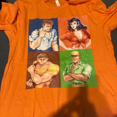 MVC Character Select Retro Classic Arcade Video Games Unisex T-shirt - Etsy