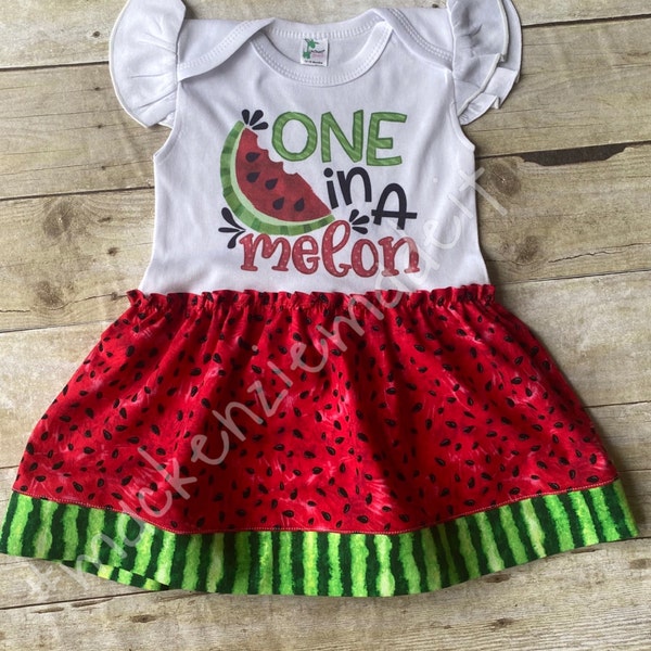 Watermelon Sublimation Design, One in a Melon Printable Fruit Design ...