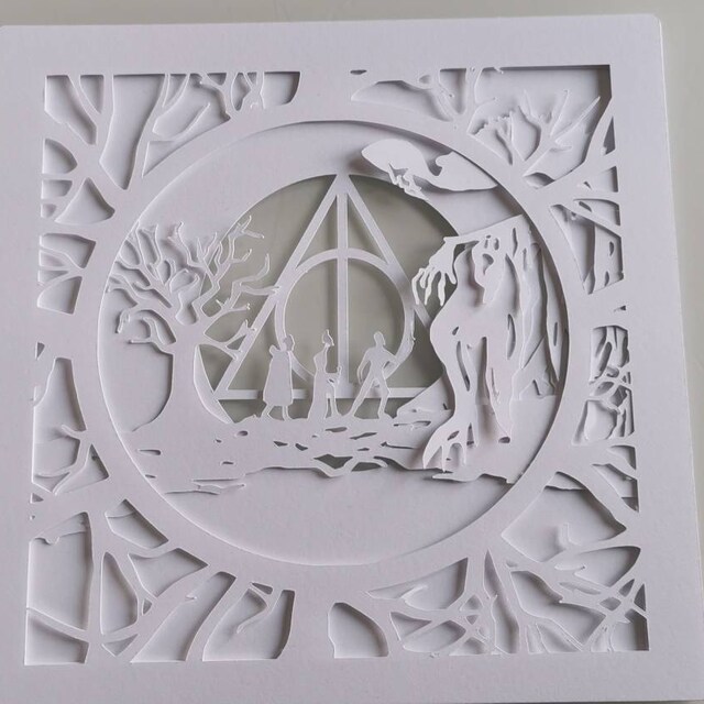 Shadow box SVG templates by BeamBoxDesigns on Etsy