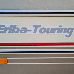 Badge Logo Eriba-Car - Autocollant Multicolore En ASA, Pour Véhicule Ou Caravane, Neuf