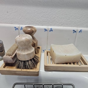 Zero Waste Cleaning Set | Natural Dishwashing Soap Bar | Organic