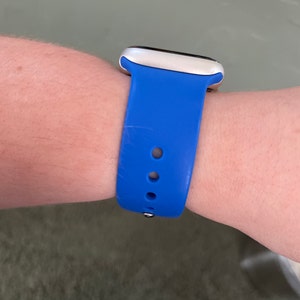 Apple watch band blue horizon deals