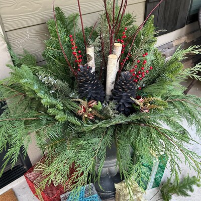 Juniper Fresh Cut Oregon Juniper Box Christmas Wedding - Etsy