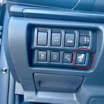 Eject Button Decal, Car Decal, Eject Passenger Button, Blank Button ...