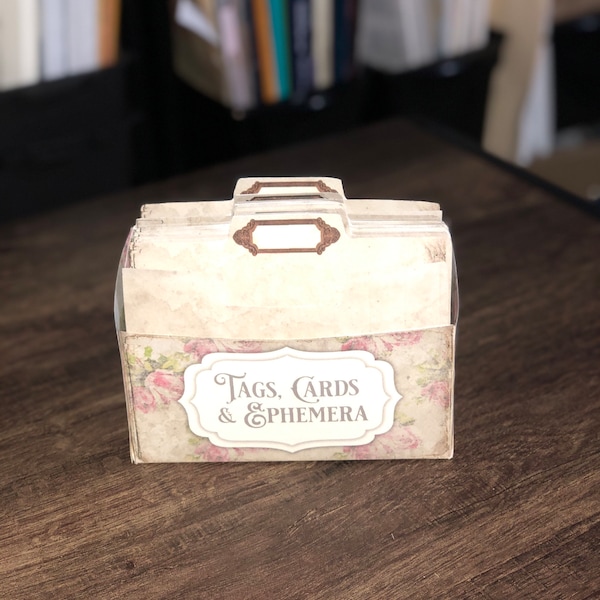 Ephemera, Box, Shabby Chic, Junk Journal, Pastel, Storage, My Porch ...