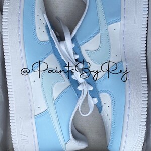 air force 1 blue tick