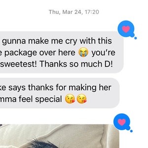 Daniela added a photo of their purchase