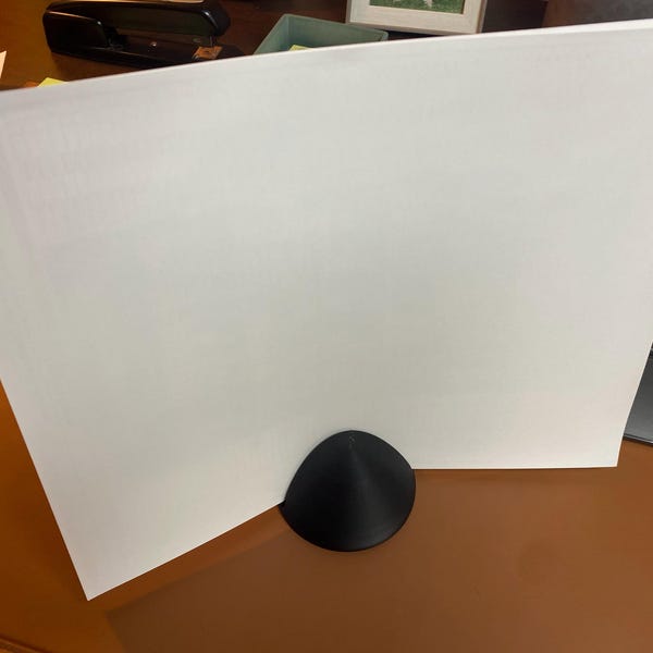 Cubicle Paper Rack Desktop Cubicle Paper Holder - Letter/legal/ledger/engineering Drawings ...