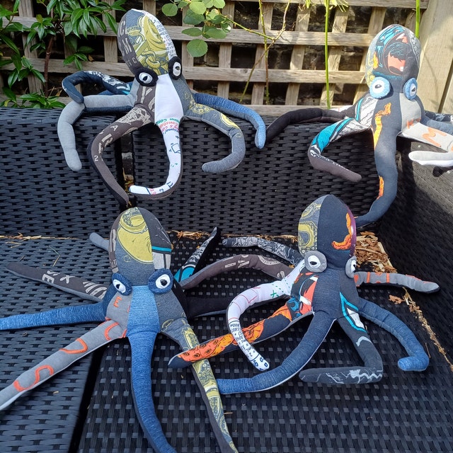 Giant Octopus AND Small Octopus Sewing Pattern Set PDF - Etsy giant-octopus-and-small-octopus-sewing-pattern-set-pdf-etsy