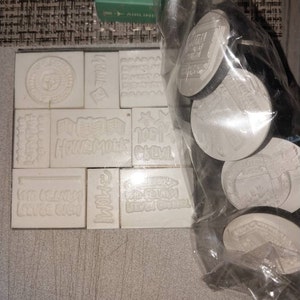 Number Rubber Stamp Set, Large Rubber Numbers Stamps, 12pcs - Etsy
