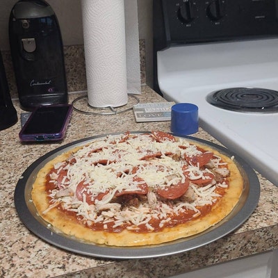 KETO PIZZA CRUST fathead Style & Super Low Carb. - Etsy