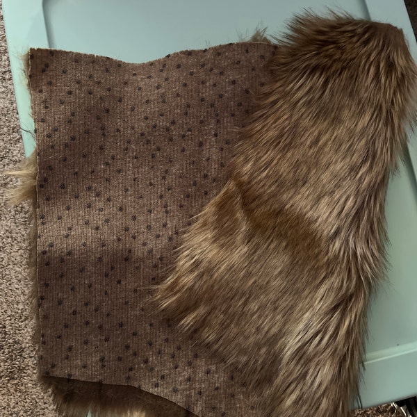 Faux Fur Viking Legwarmers main image 1