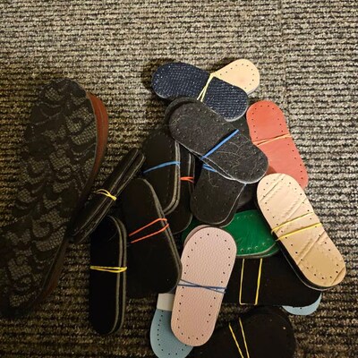 outdoor soles for crochet shoes