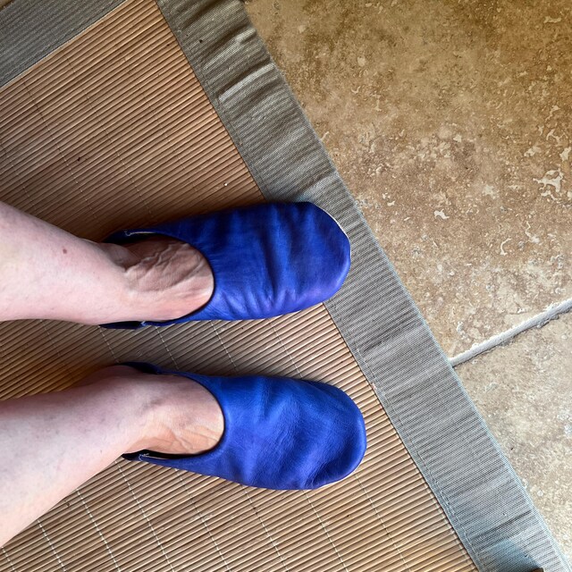 BABOUCHE Womens Moroccan Babouche Slippers Handmade From