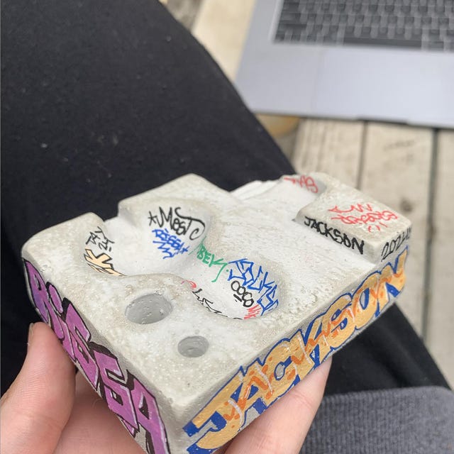 少年インザフッドGRAFFITI POOL ASH TRAY by K.C.V 少年インザフッドGRAFFITI POOL ASH TRAY by K.C.V コレクション