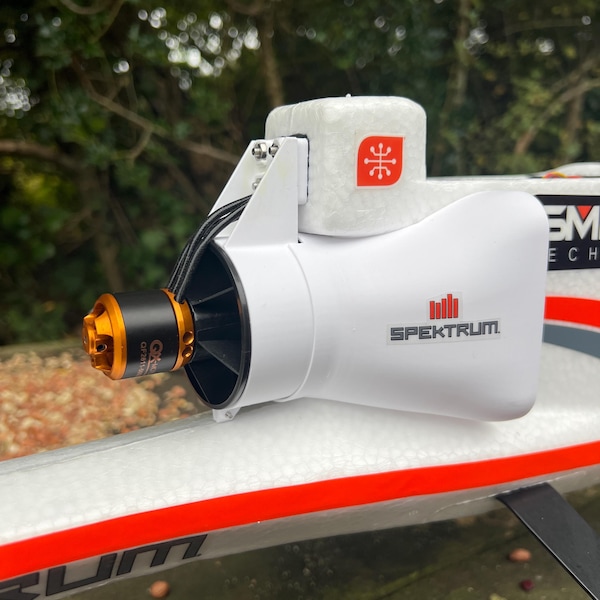 Aeroscout Jet Trainer: 50mm EDF Mounting Kit, RC Airplane Upgrades - Etsy