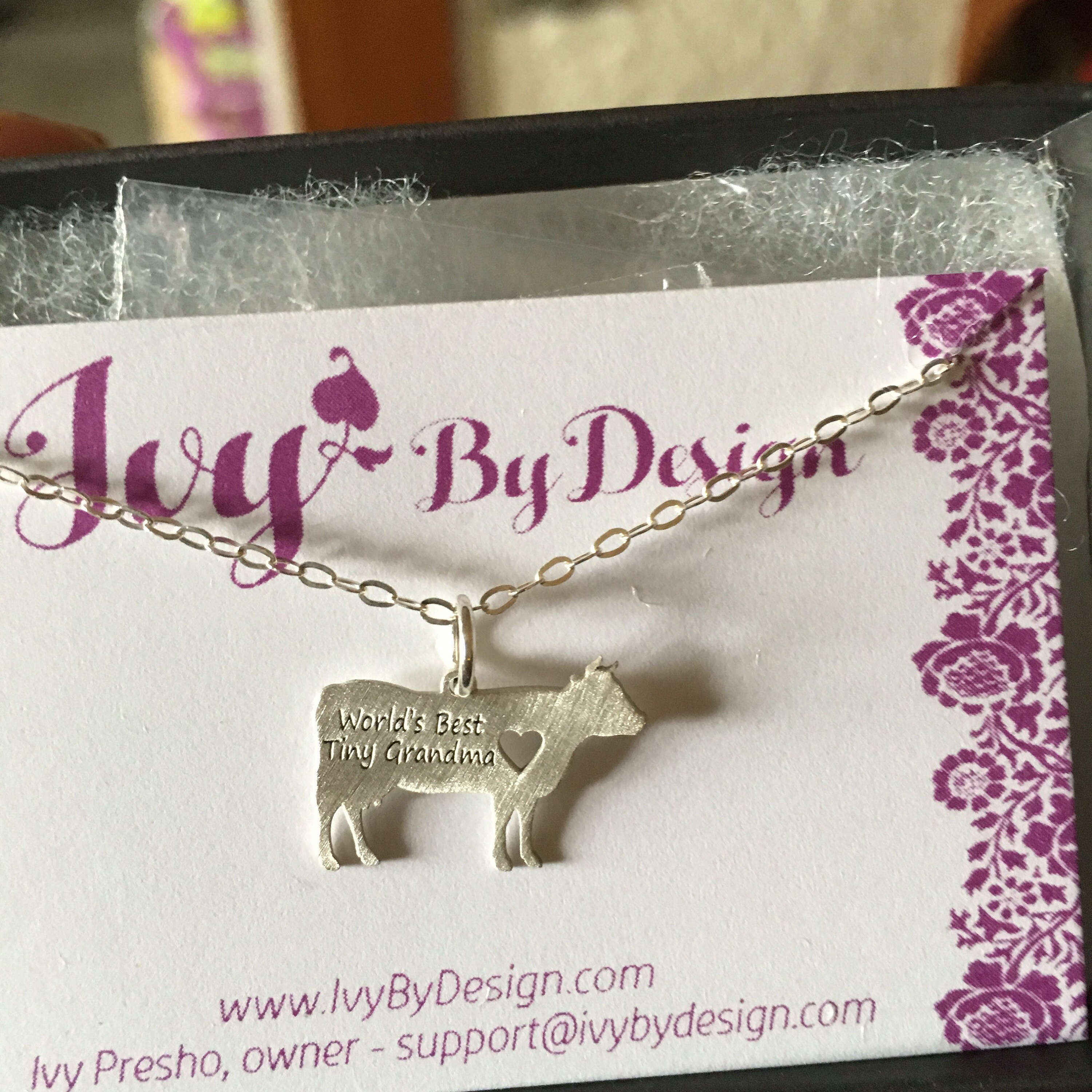 Cow Necklace • Cattle Jewelry Personalized Pet Cow Jewelry • Farm Animal Lover Gift Funny Dairy Cow Gift • Farm Cattle Charm Cow • 4H Steer
