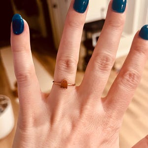 Customer photo, Ghost Stacking Ring