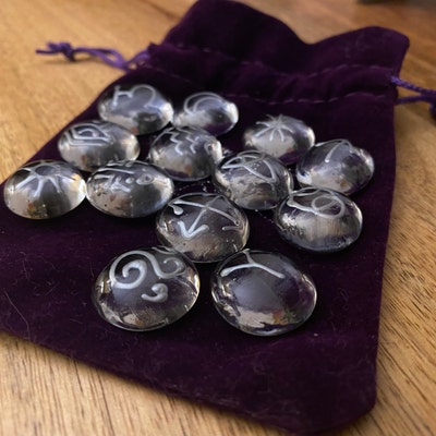 Witches Alphabet Theban Script A4 Poster on Parchment Paper Pagan ...