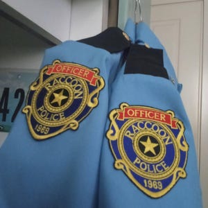 ラクーンシティ R.P.D. 刺繍入りポリスコスチューム アイロンパッチ