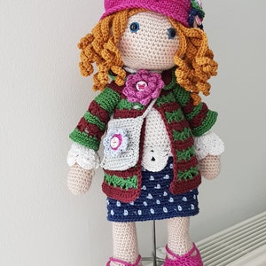 Crochet Pattern for Doll TILDA, Pdf deutsch, English, Français ...