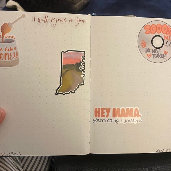 2000s CD Mix Sticker, Sticker for Millennials - Etsy