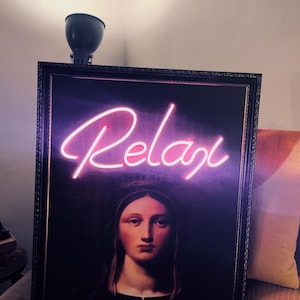 Pop Art Neon Wall Decor – Custom LED Light Portraits & Paintings, Modern Neon Sign Art for Home or Office Interio