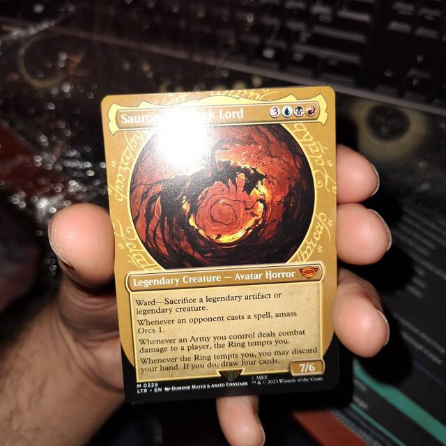 Elite LOTR Amass Orc Deck - Grixis - Sauron - Magic the Gathering