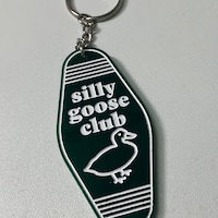 Are We Having Fun Yet Hotel Motel Keychain – The Silver Spider