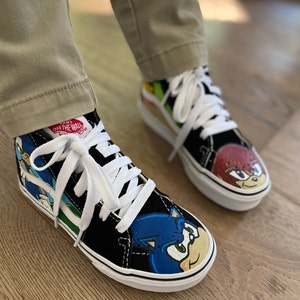 sonic shoes vans