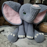 Everly the Elephant Crochet PDF Pattern ONLY Digital File - Etsy Australia