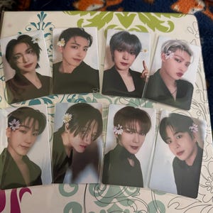 K-Pop Photocards Luckydraw Set